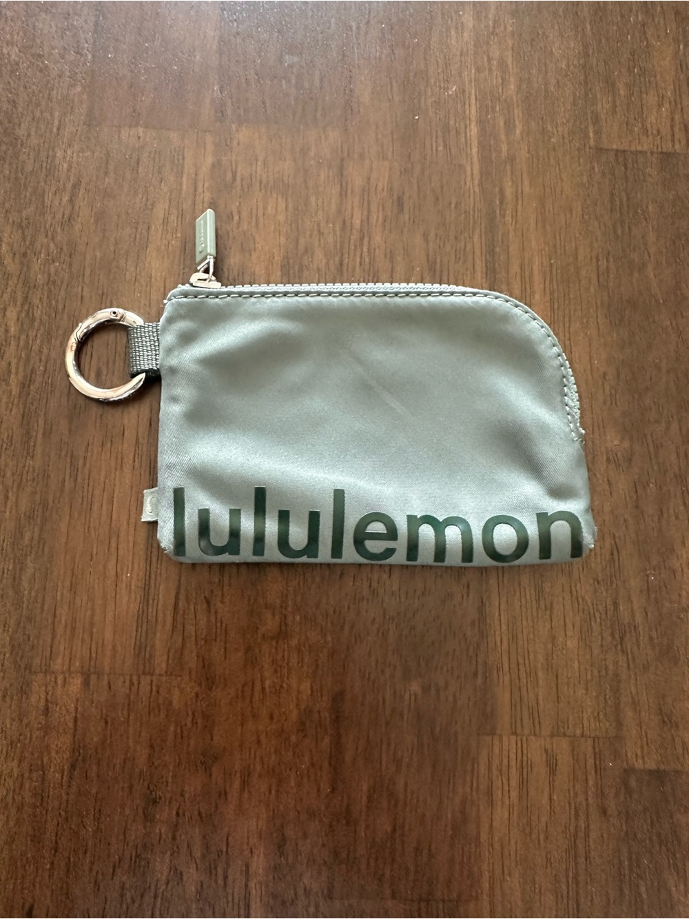 lululemon athletica Small Zip Coin Pouch in Sage - Picture 2 of 6